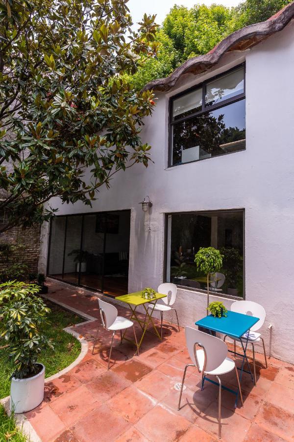 Casa Blanca In Coyoacan Mexico-stad Buitenkant foto
